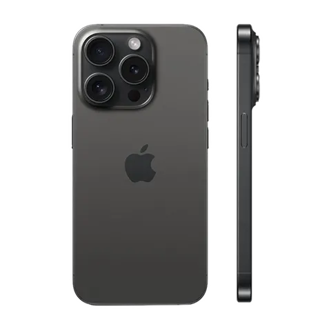 Apple iPhone 15 Pro (Black Titanium, 128 GB Storage) (A-Grade Renewed)