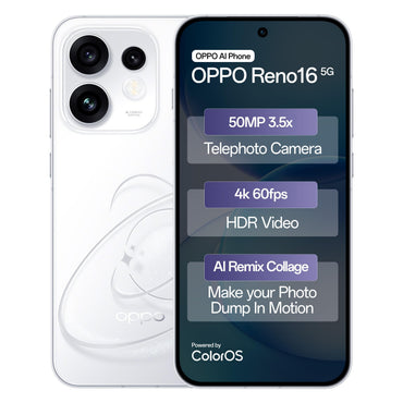 Oppo Reno 16 5G (12GB RAM, 256GB Storage) Sealbox