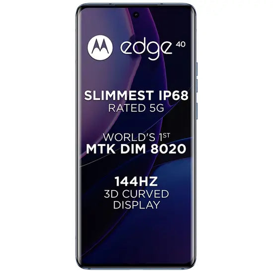 Motorola Moto Edge 40 (8GB RAM, 256GB Storage) A-Grade Renewed