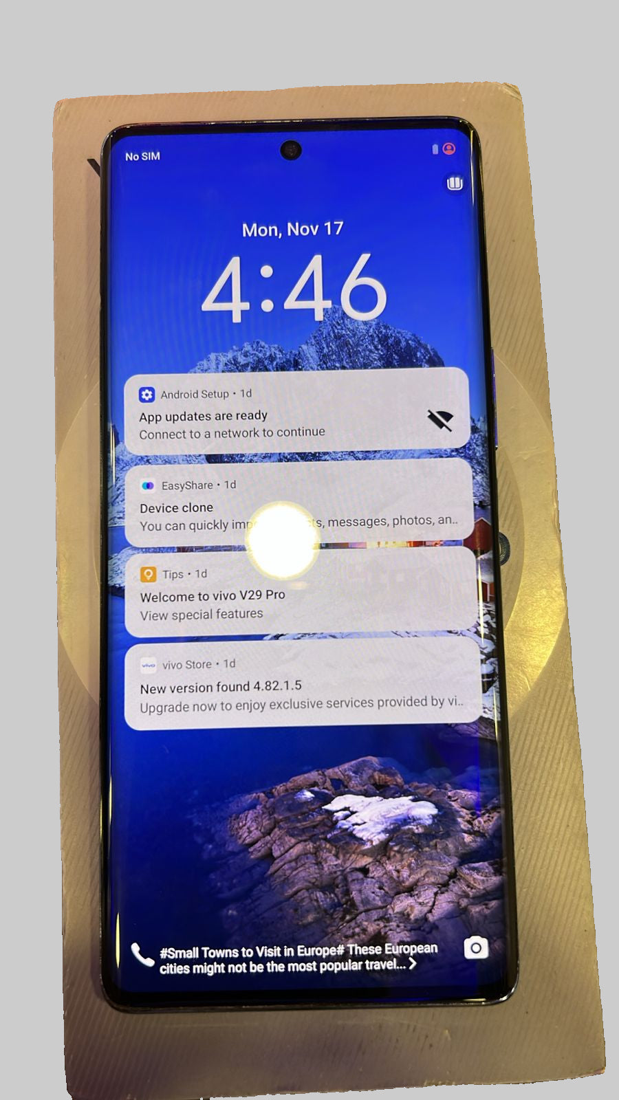 Vivo V29 Pro (8GB 256GB Storage) A Grade Renewed