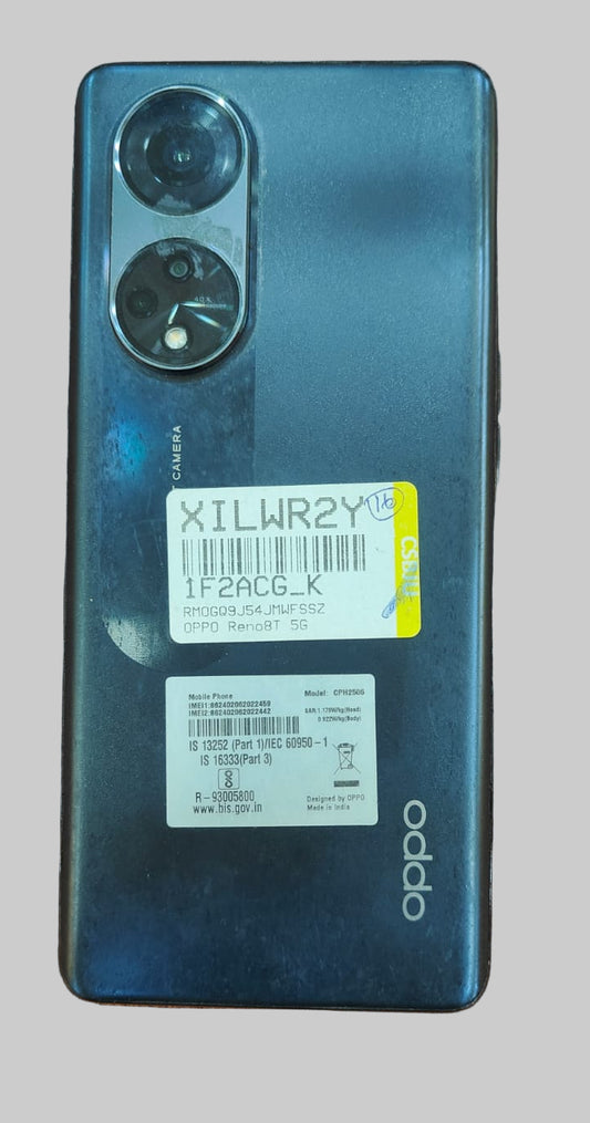 OPPO Reno 8T 5G (8GB RAM, 128GB Storage) A Grade Renewed