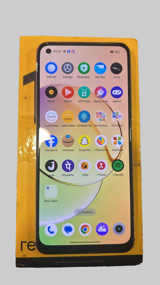 Realme 10 (4GB RAM, 64GB Storage) A Grade Renewed