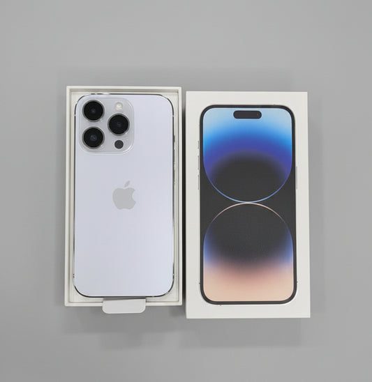 Apple iPhone 14 Pro (Silver, 256 GB Storage) Boxpack