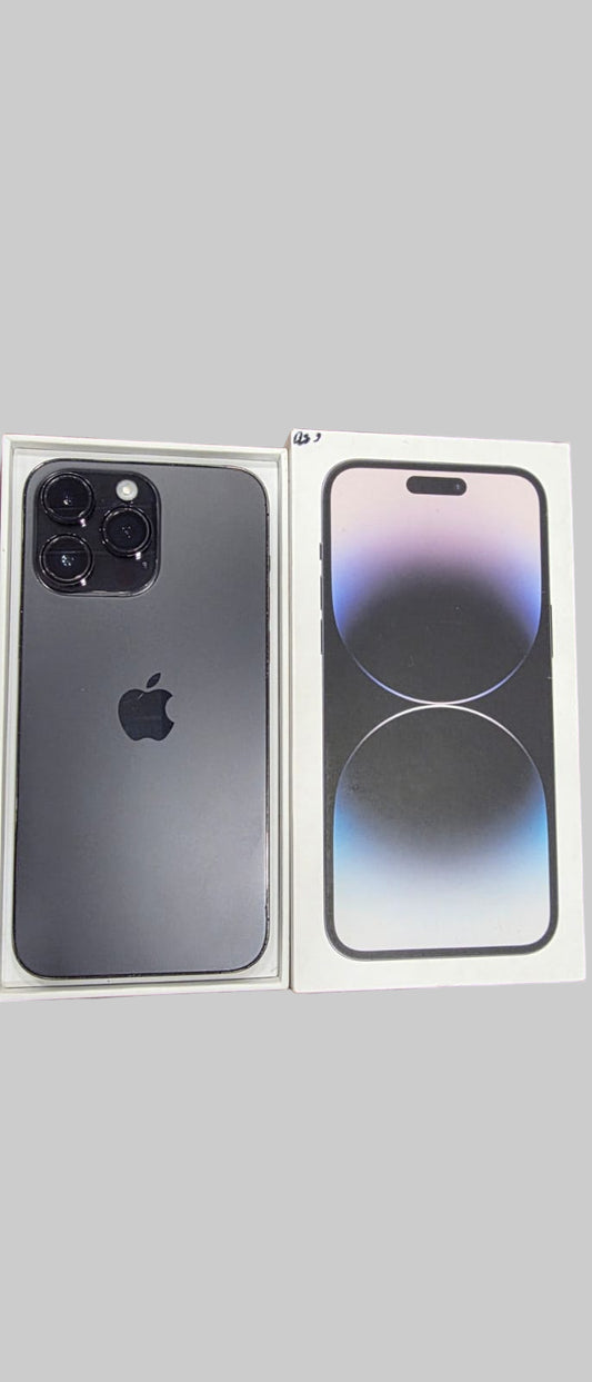 Apple iPhone 14 Pro Max (Space Black, 256GB Storage)  B-Grade Renewed