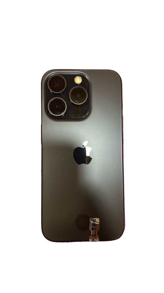 Apple iPhone 15 Pro (Black Titanium, 128 GB Storage)  (A-Grade Renewed)