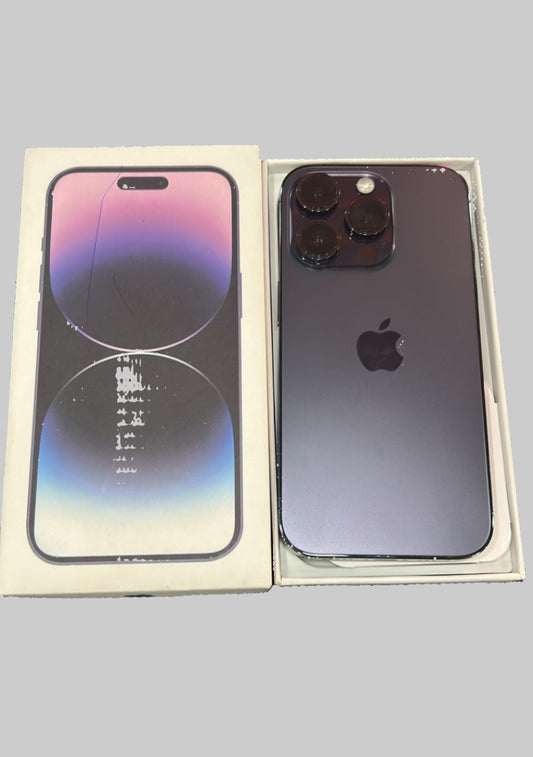 Apple iPhone 14 Pro (Deep Purple, 256 GB Storage) (A-Grade Renewed)