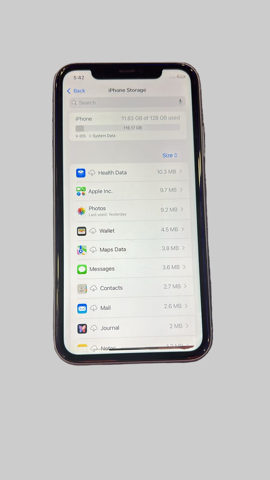 Apple iPhone 11 (128 GB, White) B Grade Renewed