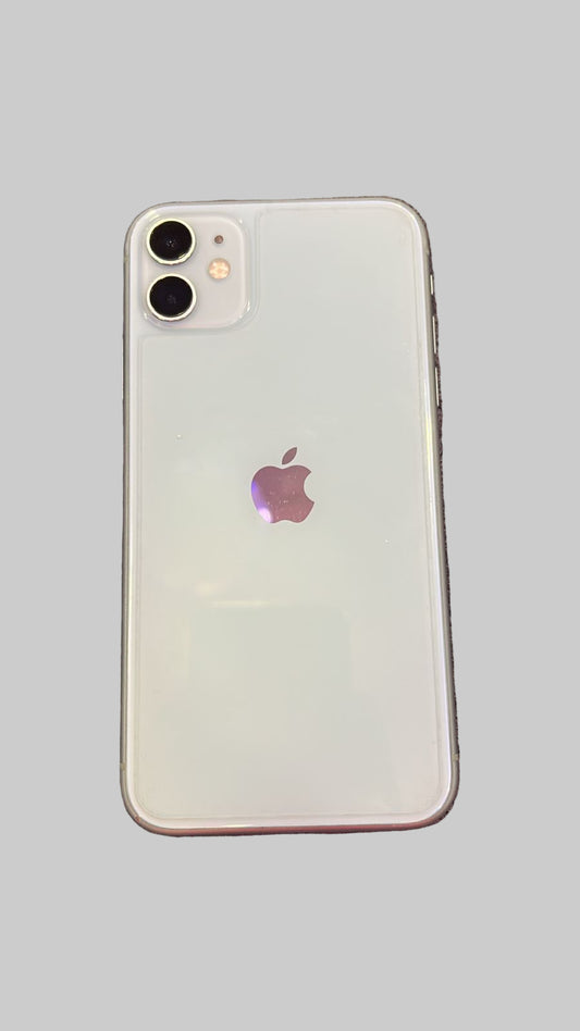 Apple iPhone 11 (128 GB, White) B Grade Renewed