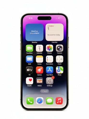 Apple iPhone 14 Pro (Deep Purple, 256GB Storage) B Grade Renewed