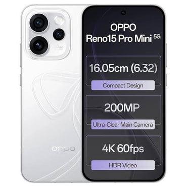 Oppo Reno 15 Pro Mini 5G (12GB RAM, 256GB Storage) Openbox