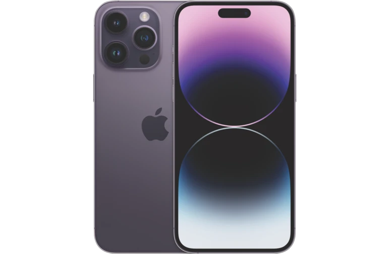 Apple iPhone 14 Pro (Deep Purple, 256 GB Storage) (A-Grade Renewed)