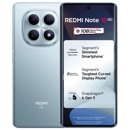 Redmi Note 15 (6GB RAM, 128GB Storage) Sealbox