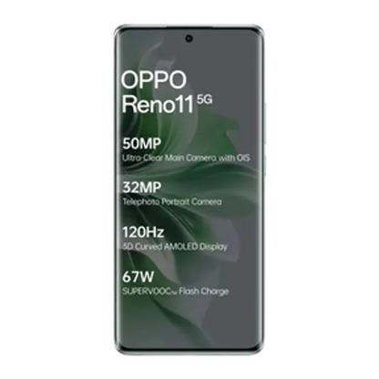 Oppo Reno 11 5G (8GB RAM, 256GB Storage)  A-Grade Renewed