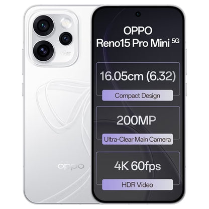 Oppo Reno 15 Pro Mini 5G (12GB RAM, 256GB Storage)  Openbox
