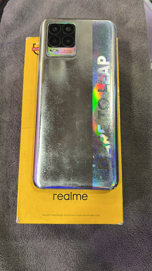 Realme 8 (4GB RAM, 128GB Storage) B-Grade Renewed