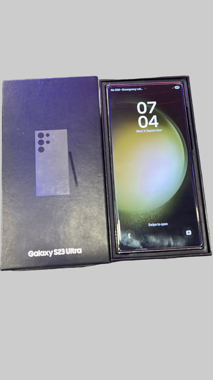 Samsung Galaxy S23 Ultra ( 12GB 256GB Storage,Green ) A Grade Renewed