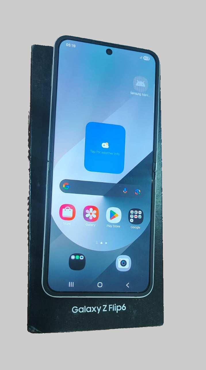 Samsung Galaxy Z Flip 6 (12GB 256 GB Silver Shadow) A Grade Renewed