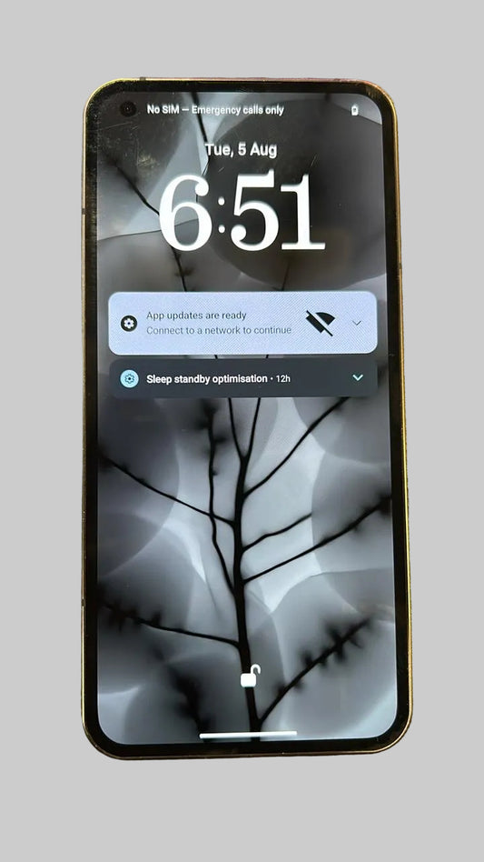 Nothing Phone 1 (Black, 8GB/128GB Storage)  A Grade Renewed
