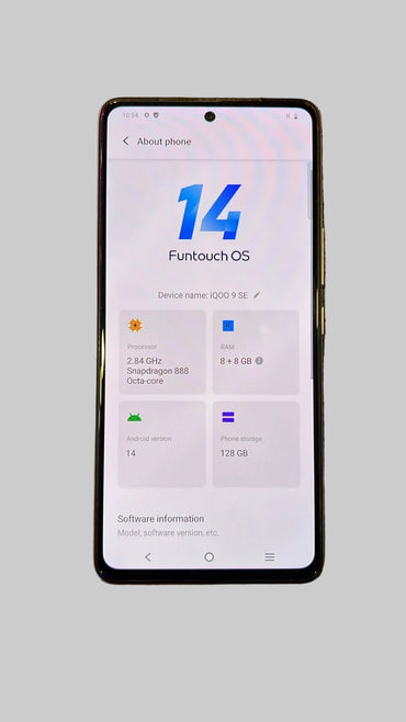 iQOO 9 SE 5G (8GB RAM, 128GB Storage) A Grade Renewed