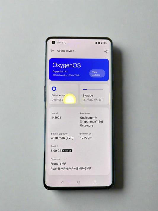 OnePlus 8 Pro (8GB RAM, 128 GB Storage)  A-Grade Renewed