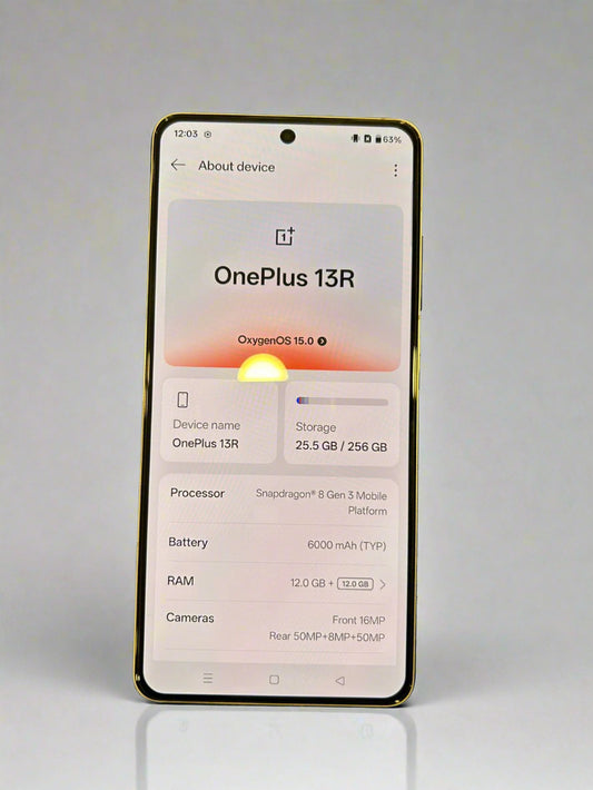 OnePlus 13R 5G (12GB, 256GB Storage) A grade Renewed