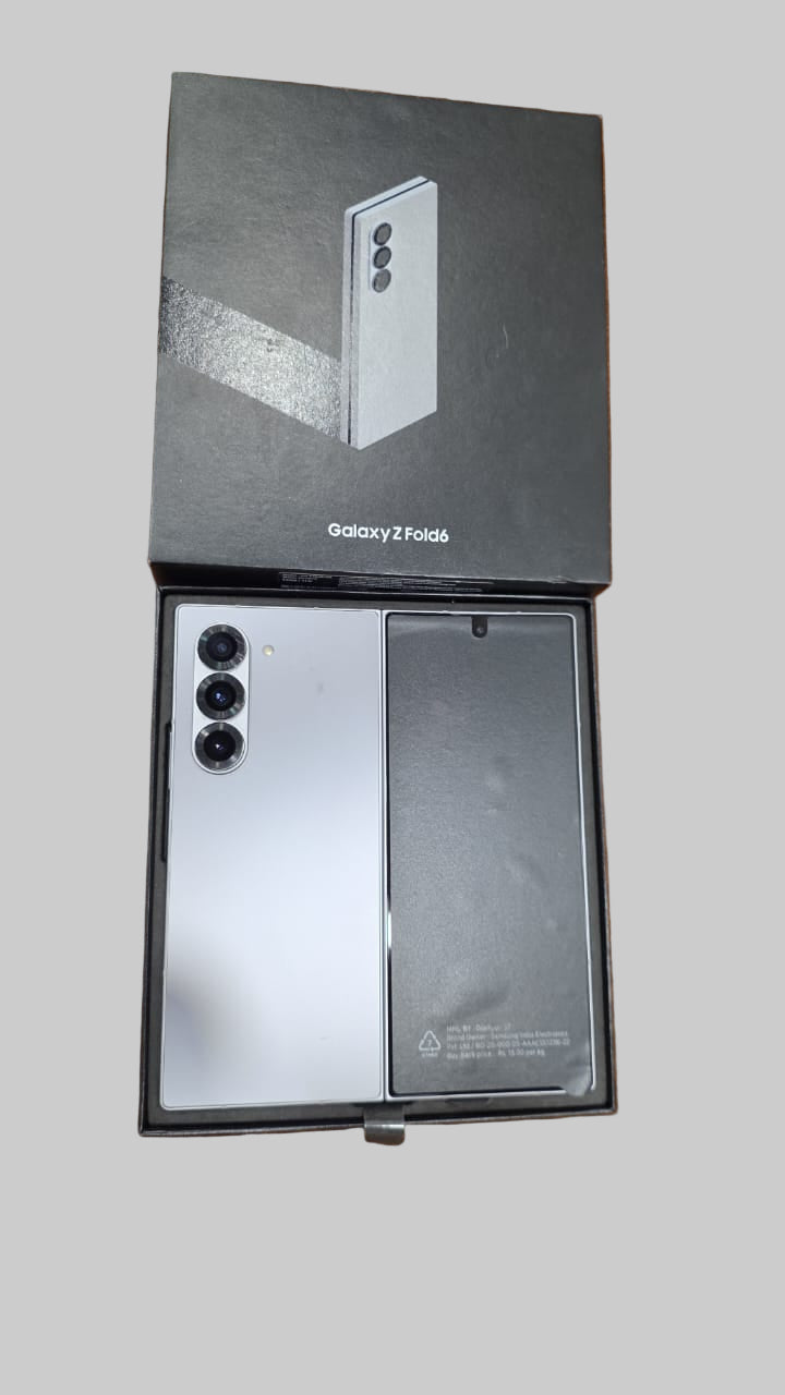 Samsung Galaxy Z Fold 6 (12GB 1TB, White) A Grade Renewed