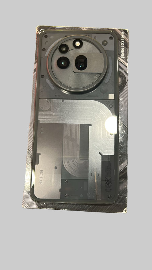 Nothing Phone 3A Pro (Black, 8GB/256GB Storage) A-Grade Renewed
