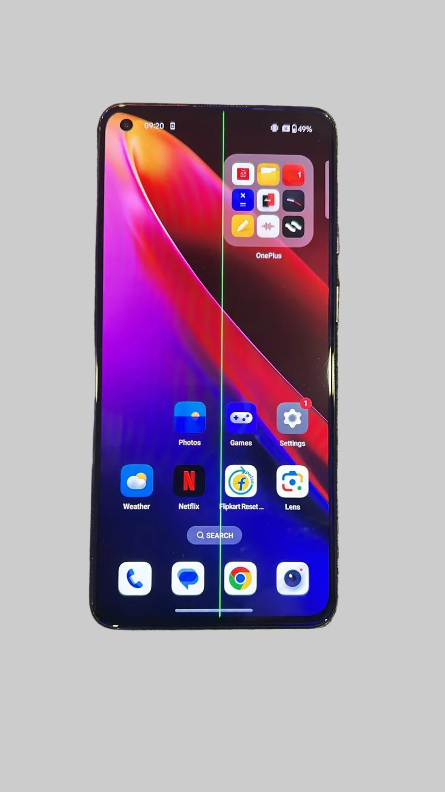 OnePlus 9 5G (8GB 128 GB, Black) C Grade Renewed