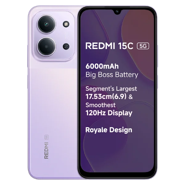 Redmi Note 15C (4GB RAM, 128GB Storage) Sealbox