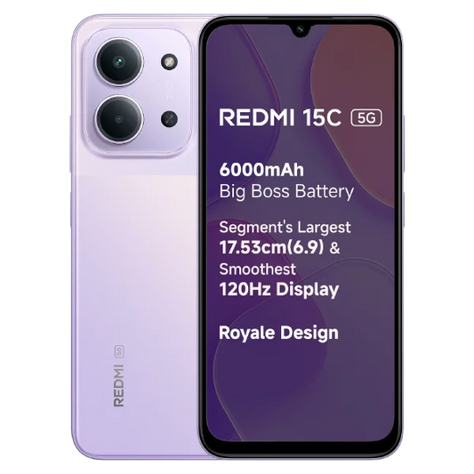 Redmi Note 15C (4GB RAM, 128GB Storage) Sealbox