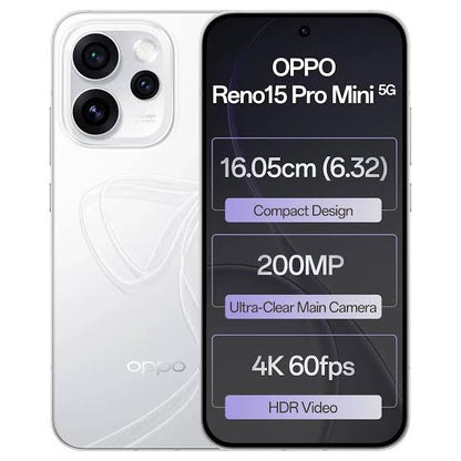 Oppo Reno 15 Pro Mini  5G (12GB RAM, 256GB Storage)  Openbox