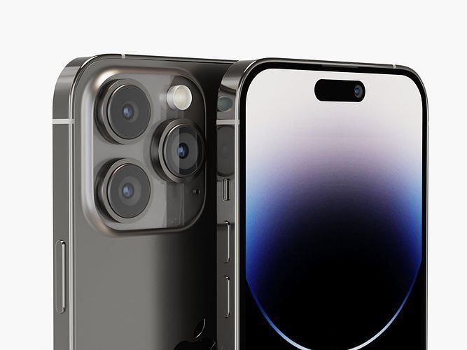 Apple iPhone 14 Pro (Space Black, 128GB Storage)  (A-Grade Renewed)