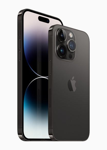 Apple iPhone 14 Pro (Space Black, 128GB Storage)  (A-Grade Renewed)