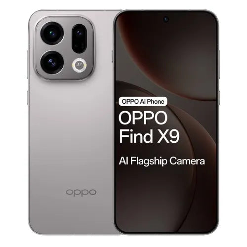 OPPO Find X9 (12GB,256GB Storage,Star Grey) Openbox